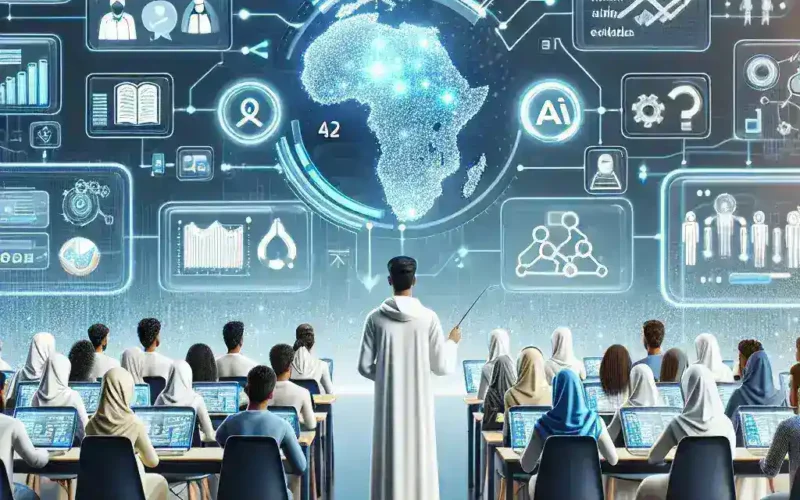 "صورة تُظهر واجهة منصة تعليم إلكتروني عربية تدمج ملاحظات تلقائية وتقييمات فورية باستخدام الذكاء الاصطناعي، تُبرز تصميمًا تفاعليًا وأدوات مبتكرة لتحسين تجربة التعلم."